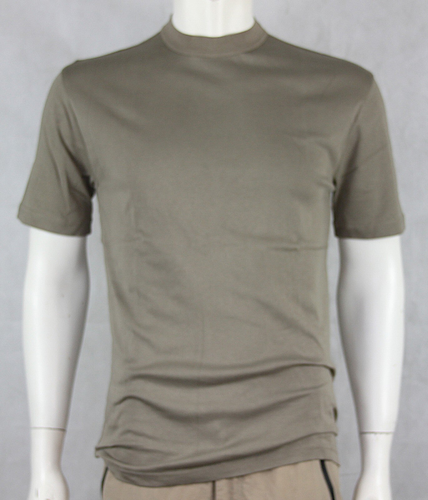 Genuine Army Surplus Austrian T-Shirt Cotton Olive Green Grey Vintage 