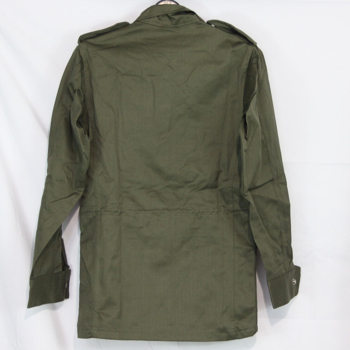 French Army Style Plain Olive Green Lightweight Canvas Jacket 30" Chest (3318)