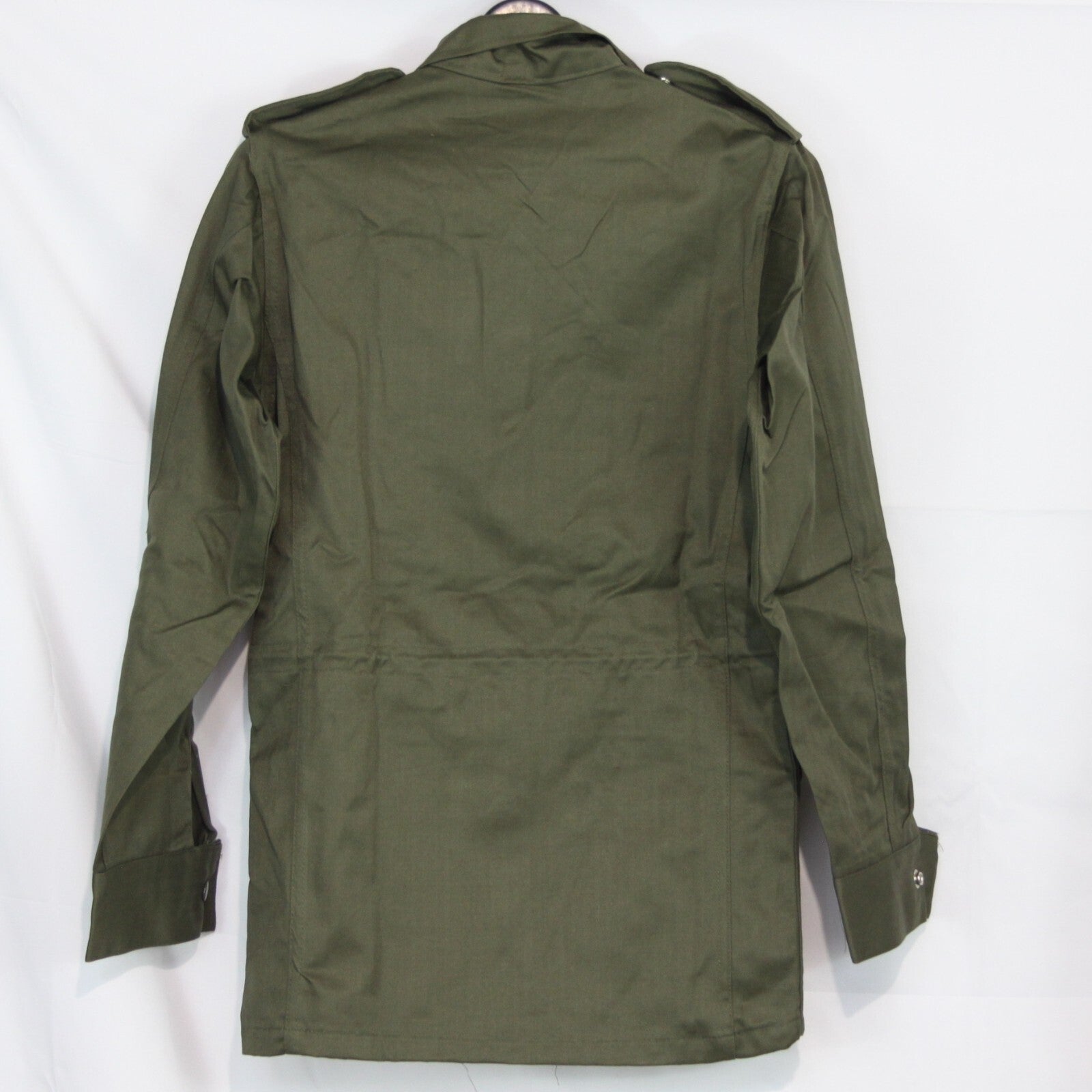 French Army Style Plain Olive Green Lightweight Canvas Jacket 30" Chest (3318)