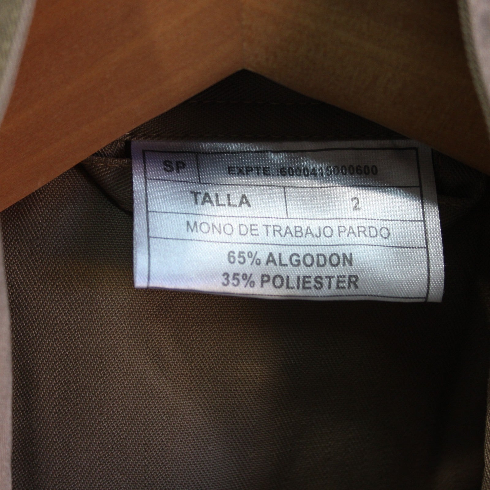 NEW Spanish Army AFV TankSuit Coverall Tan Genuine Surplus 38-40" Chest (4176)