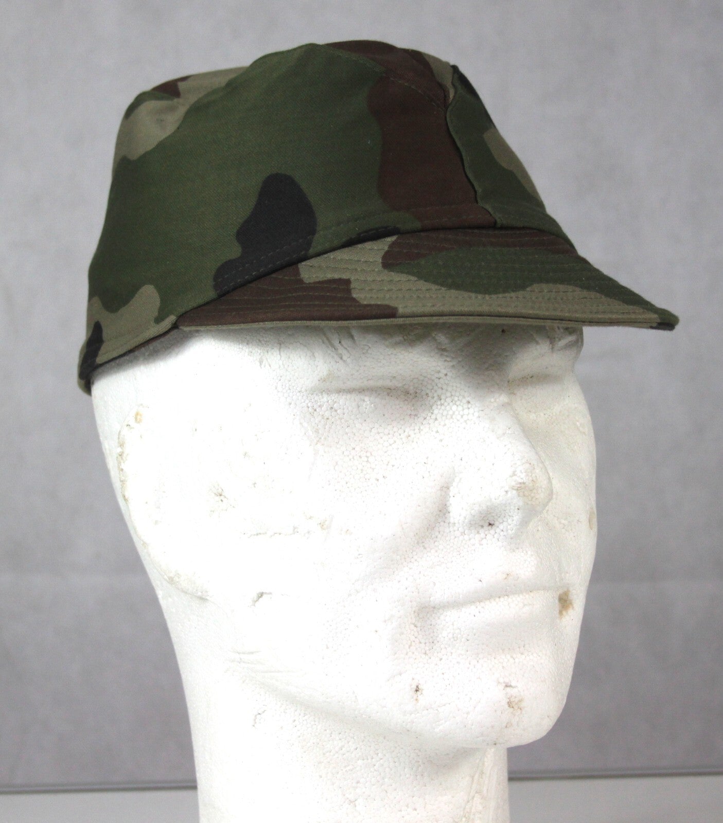 Genuine Surplus French CCE Camo Cotton Peak Fatigue Caps G1