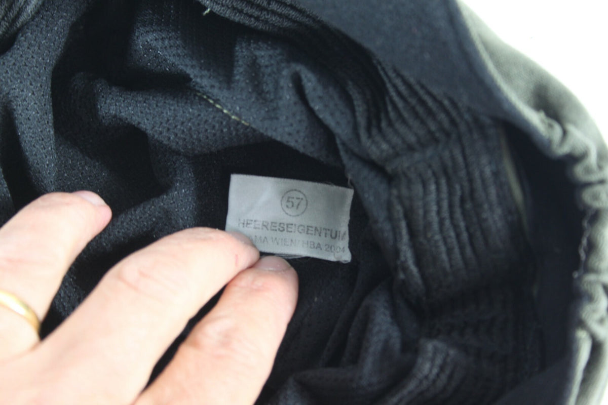 G1 Genuine Surplus Austrian All Seasons Poly/Cotton Peak Fatigue Caps Olive 