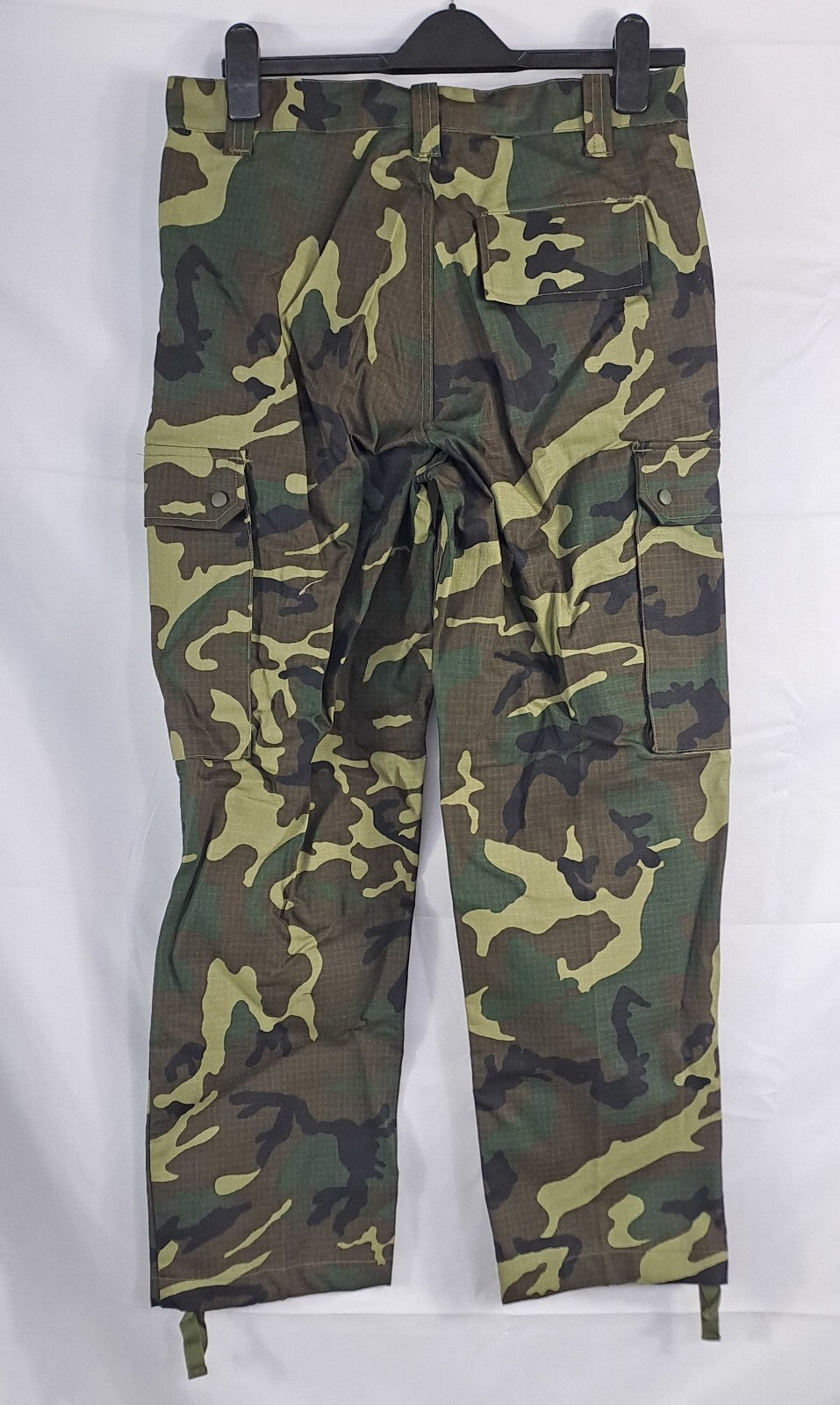 Genuine Surplus Spanish Army Camo Combat Trousers Combats 32" Waist (2745)
