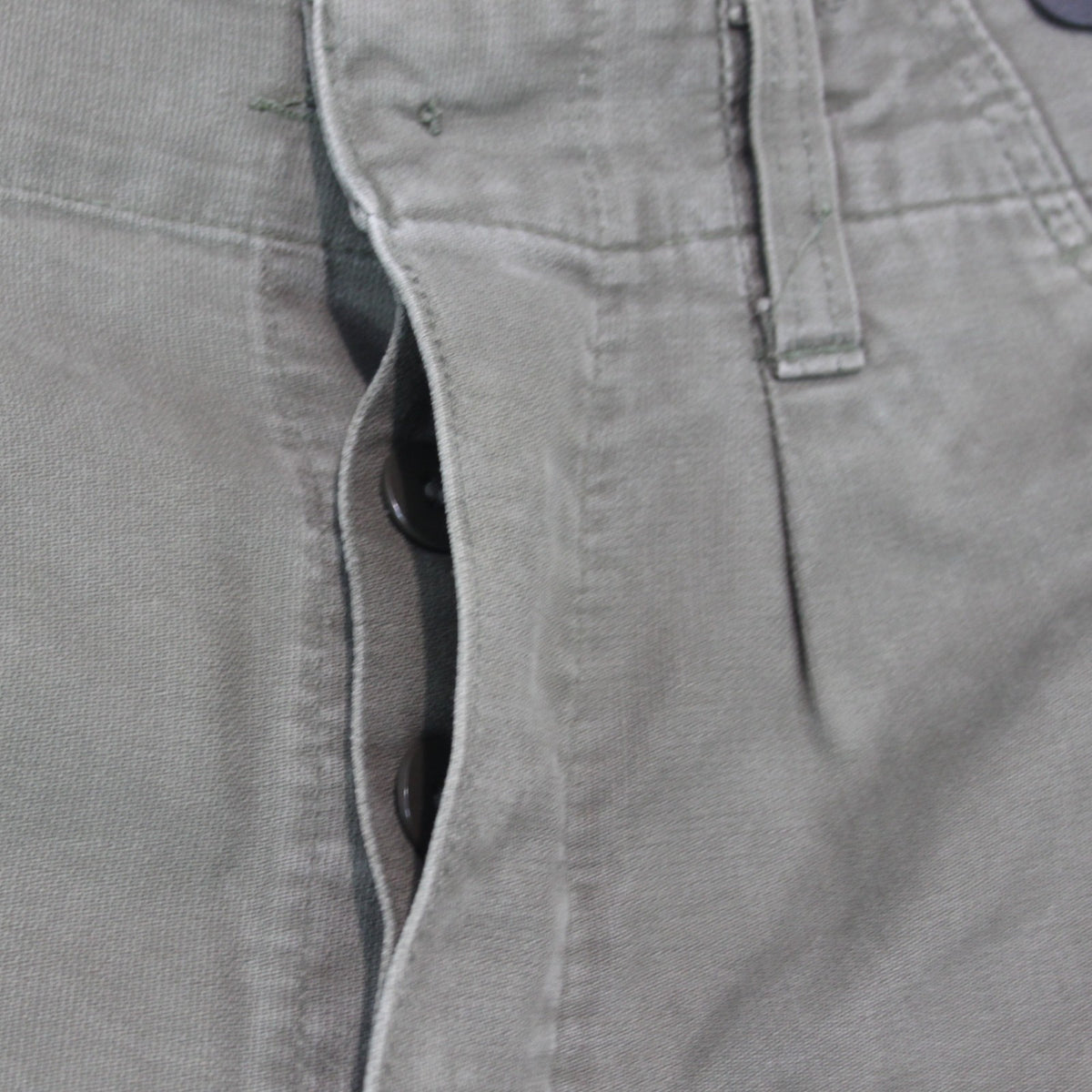 Genuine Surplus German Moleskin Breeks Grey Olive Cotton Grade 1  (3675)