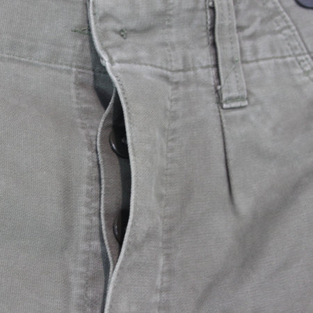 Genuine Surplus German Moleskin Breeks Grey Olive Cotton Grade 1  (3675)