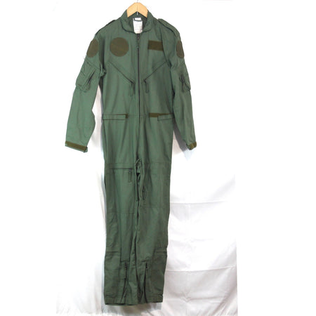 Dutch Military Airforce Flight Suit Olive Coverall Genuine Surplus 38" (4000)