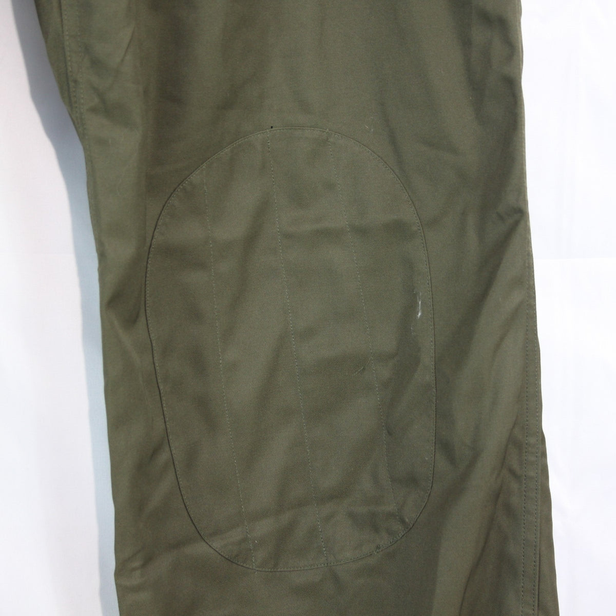 Genuine Surplus Italian Army Lightweight Olive Combat Trousers Knee Patch (3656)