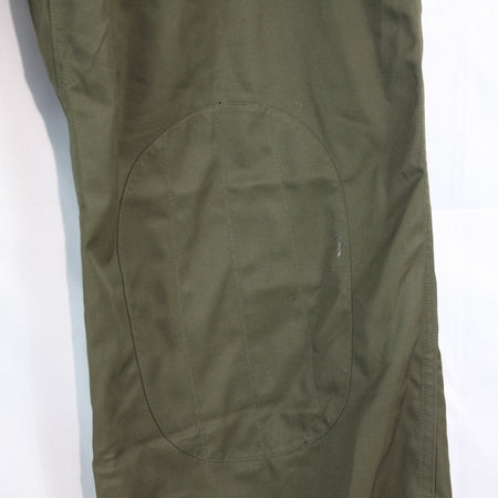 Genuine Surplus Italian Army Lightweight Olive Combat Trousers Knee Patch (3656)