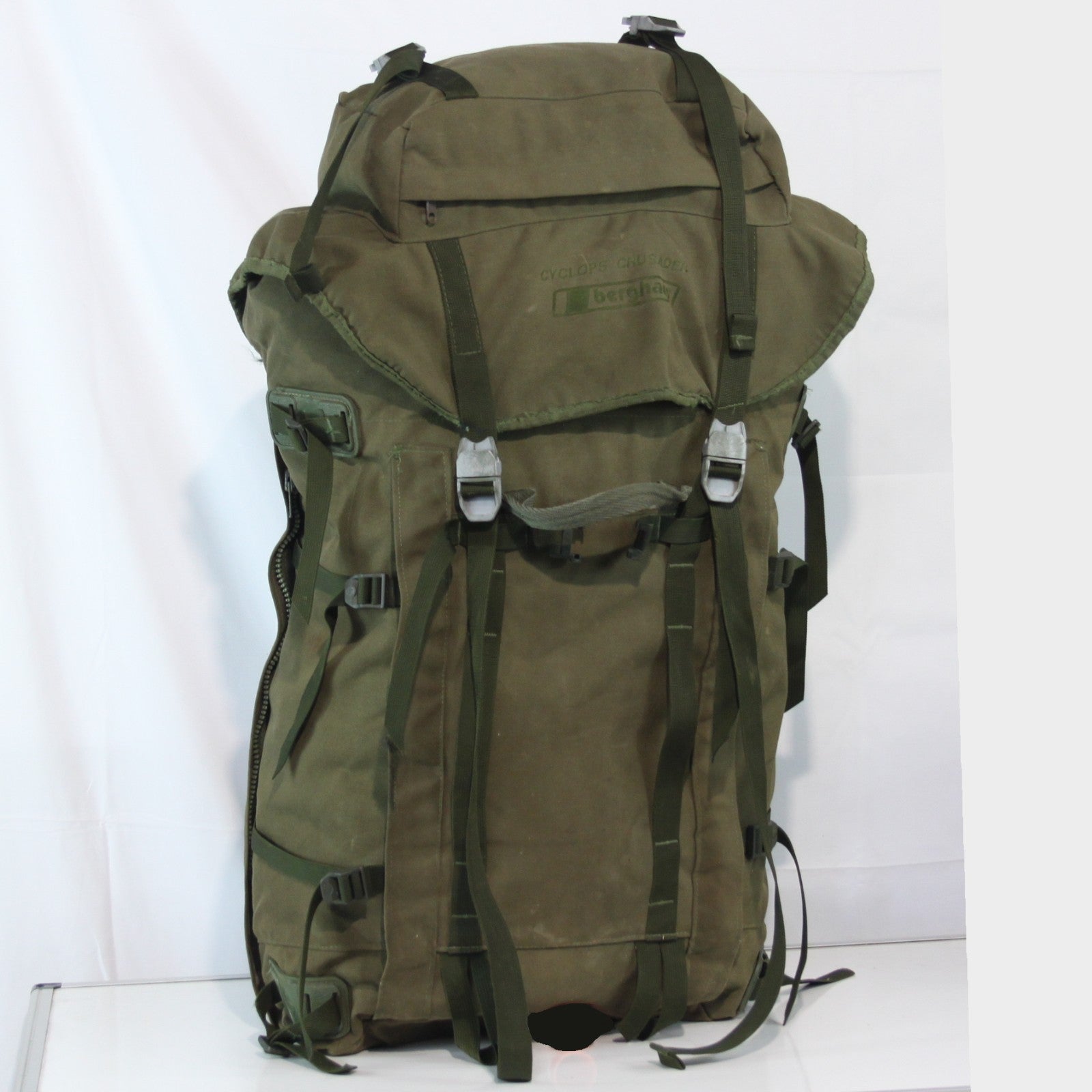 Vintage Berghaus Cyclops British Army Bergen Olive Rucksack Genuine Surplus 3759