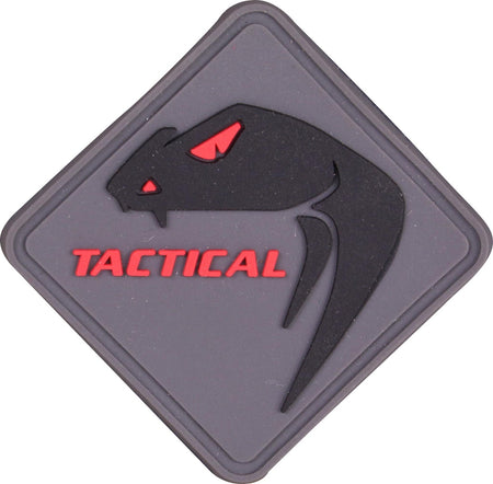 New Viper Snake Head Hook and Loop Patches Military Airsoft Biker Rubber