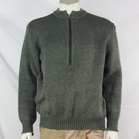 Genuine Surplus Swiss Army Quarter Zip Jumper Wool 42-44" (3256)
