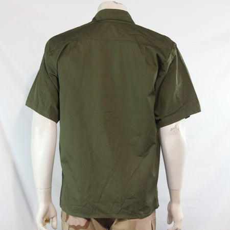 Croatian Short Sleeve Army Shirt Lightweight Plain Olive Genuine Surplus (4323)