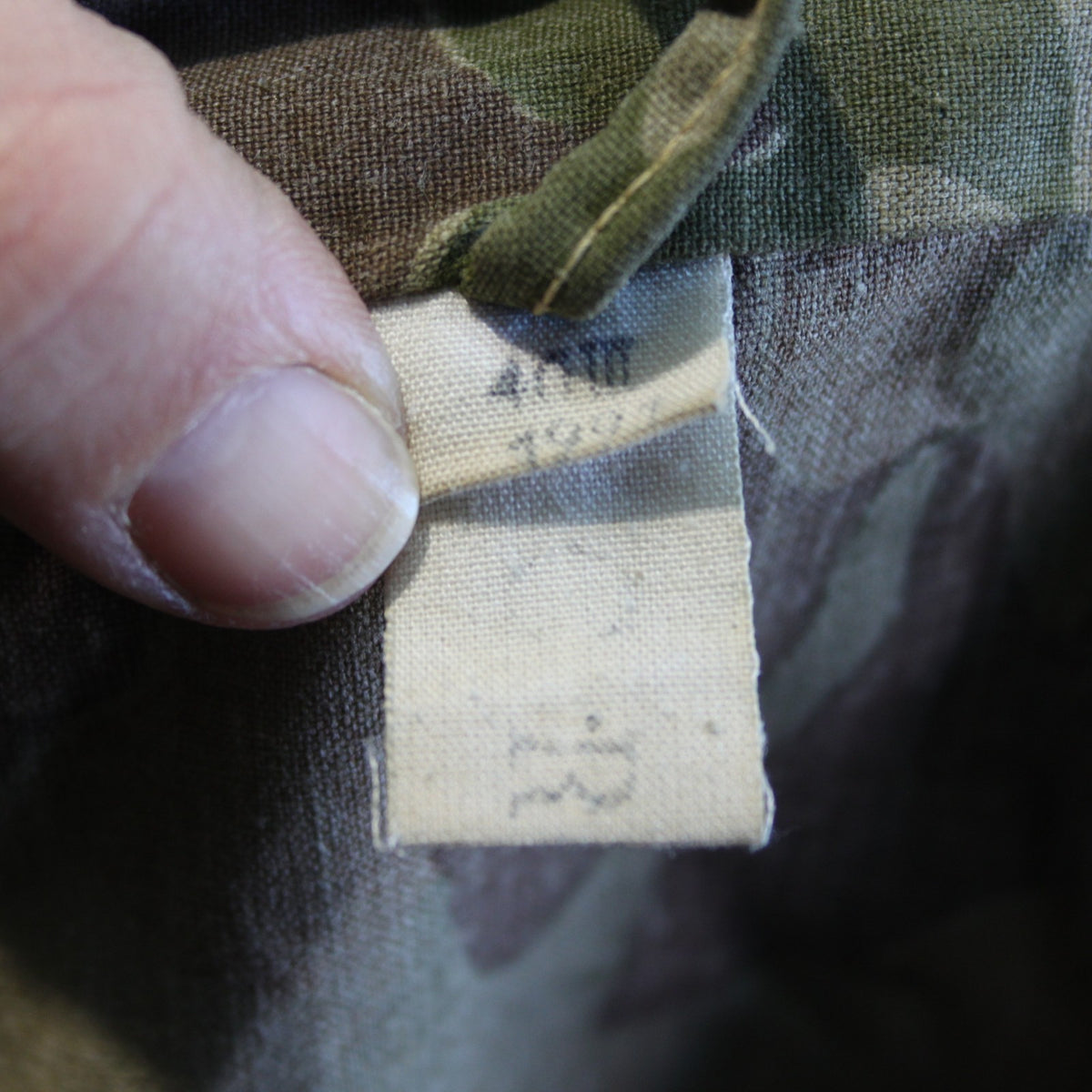 Romanian Army  Camo Shirt Genuine Surplus Jungle 15.5" (4215)