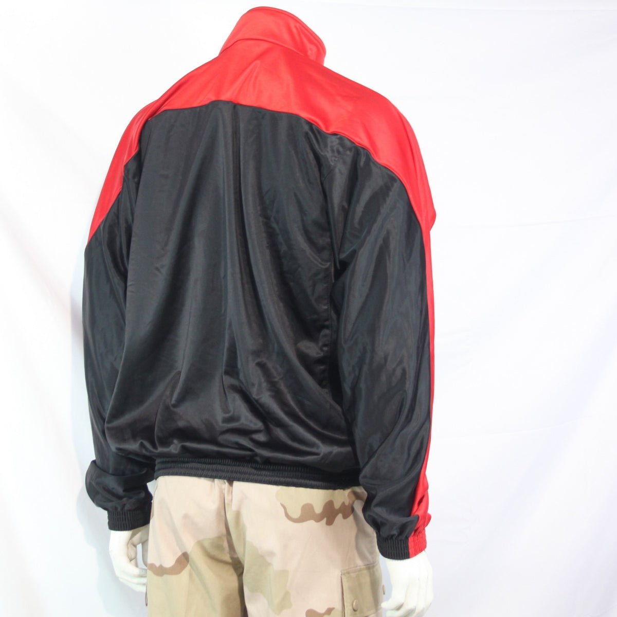French Army Tracksuit Jacket Top Genuine Surplus Black Red  (3900)