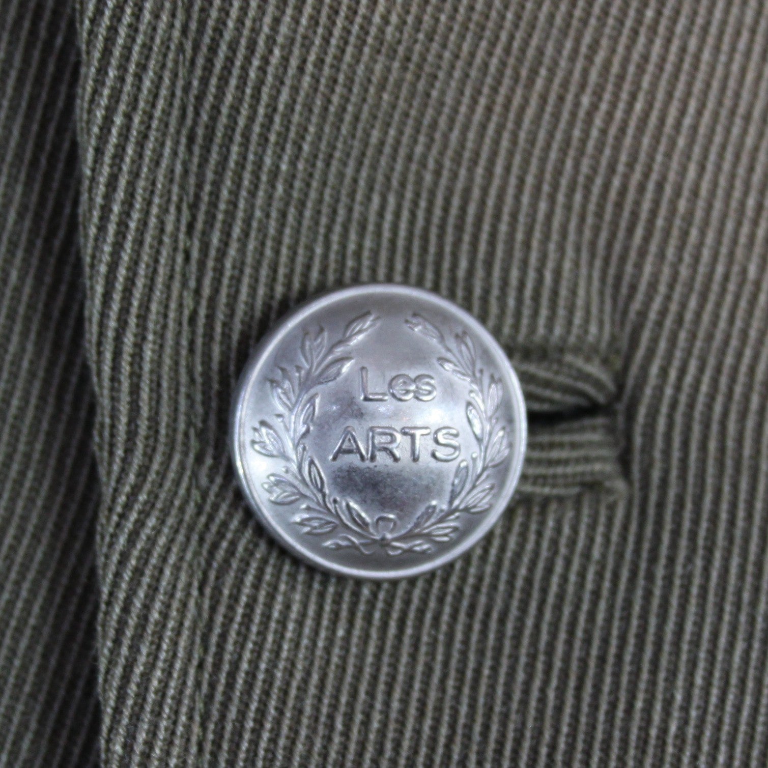 Uniform Dress Jacket Genuine Surplus French Army Heavy Olive 40" Chest (3497)