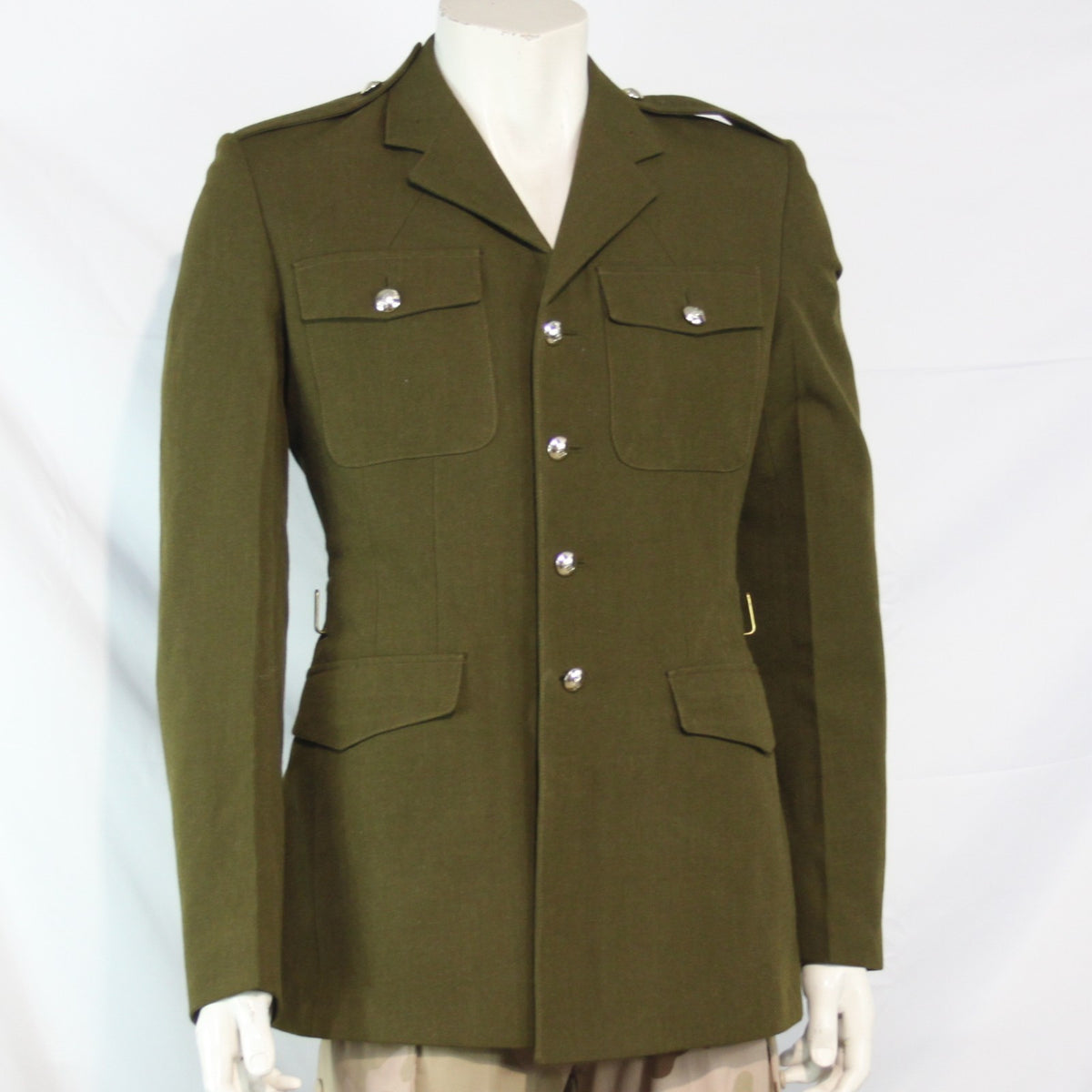 Genuine Surplus British Army REME Dress Uniform Jacket Olive 38" S-R (3572)
