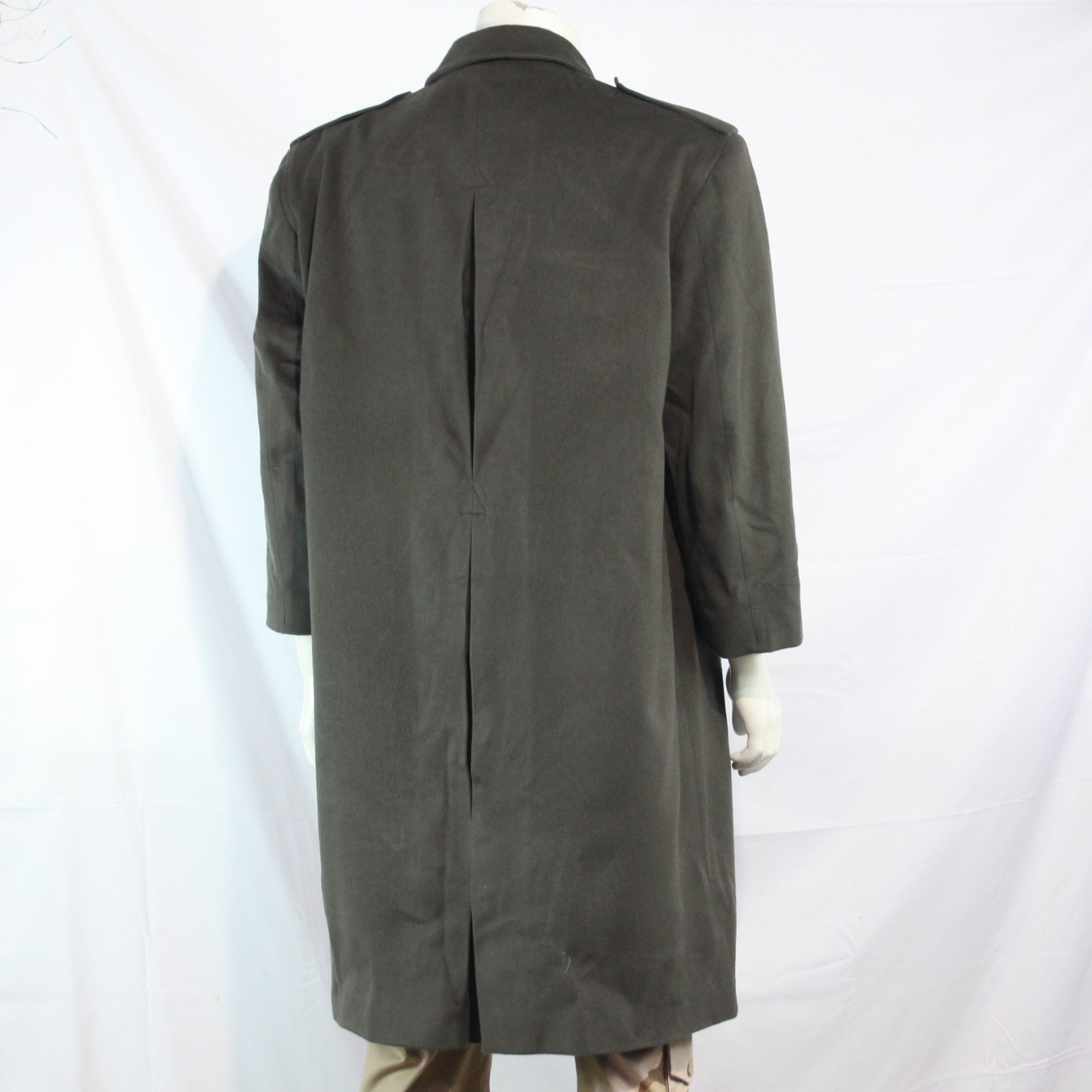 Mens French Army Winter Overcoat Genuine Surplus Thermal 42-44" Chest (3641)