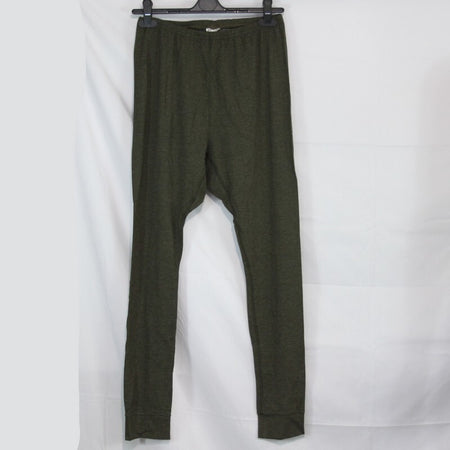 New Genuine Surplus Spanish Military Base Layer Leggings Olive (3285)