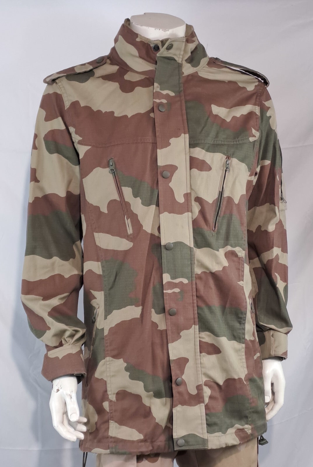 Genuine Surplus Turkish Army Parka Un-Lined Camouflage Coat jacket (2546)