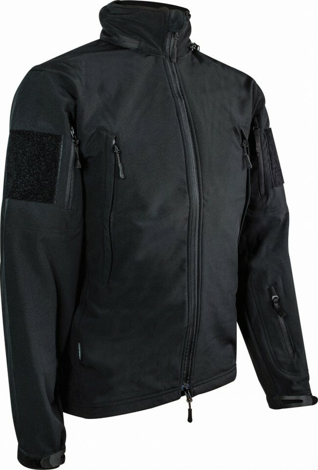Highlander Tactical Hooded Softshell Jacket Water Resistant  Army Camo green