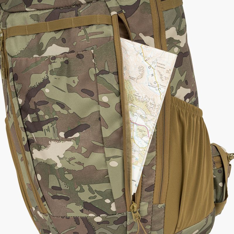 Highlander Eagle 3 Backpack 40L Medium Grab Back Backpack MOLLE CLamshell Openin