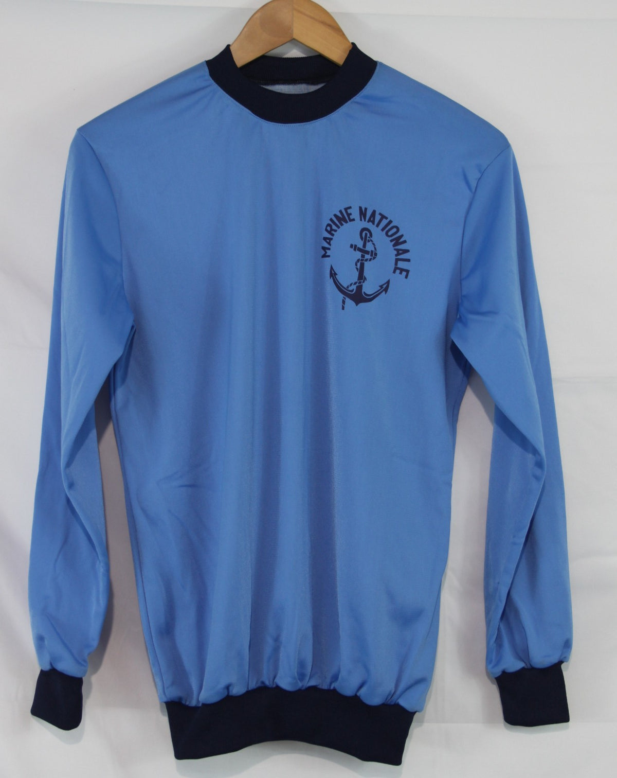 Tracksuit Top French MIlitary College T-Shirt Sweater Genuine Surplus 34" (2183)