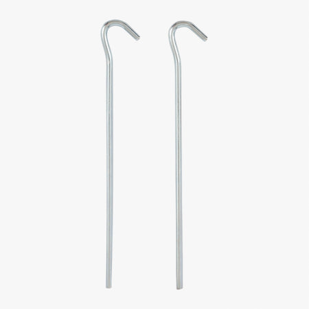 Highlander 21.5 cm Steel  Tent Pegs Pack of 10 Steel Camping Gardening Bushcraft