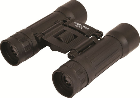 Highlander Cotswold Black 10 x 25 Binoculars, Binos, Birdwatching, Walking