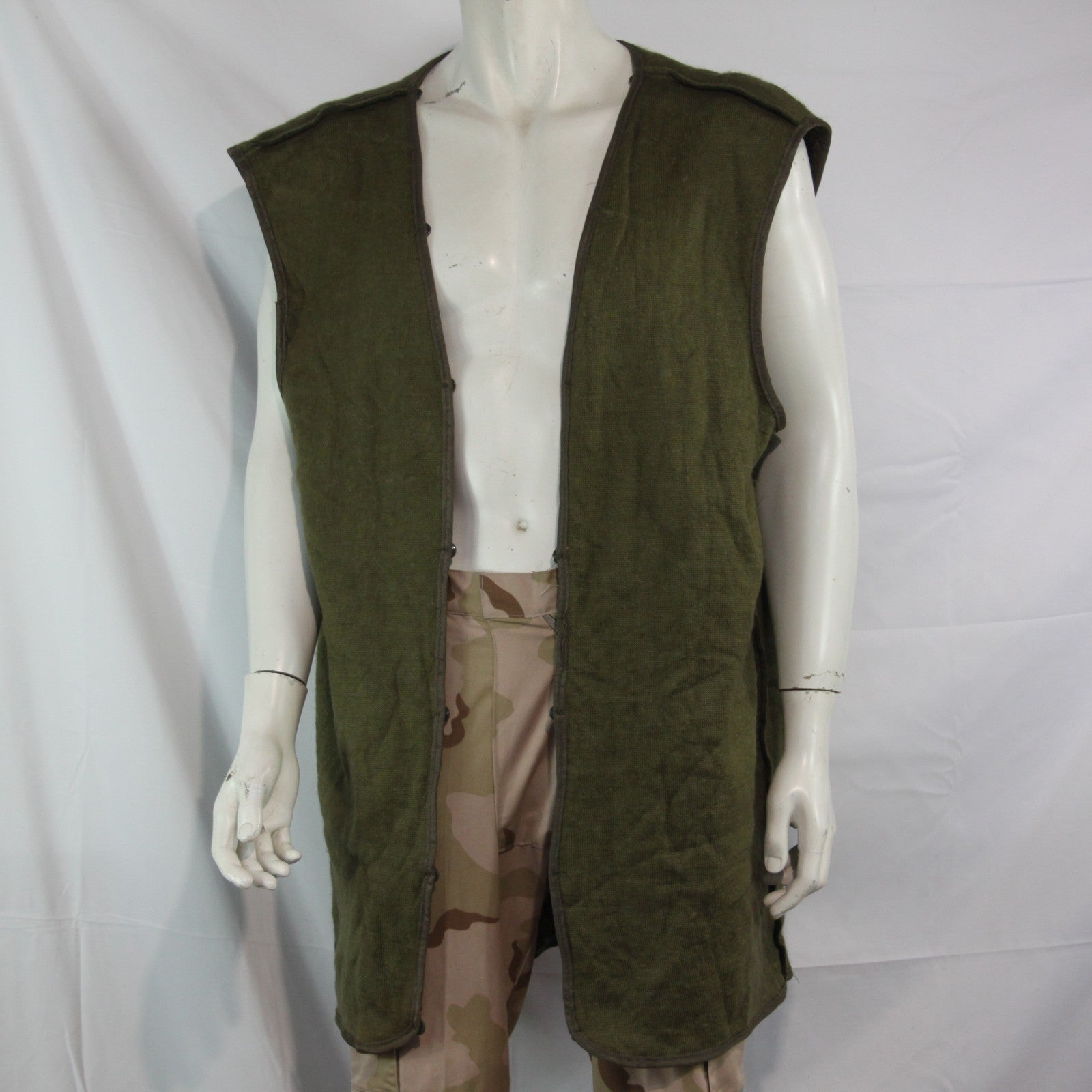 Genuine Surplus Serbian Parka Trenchcoat Liner Faux Fur Thermal 44-46" (3735)