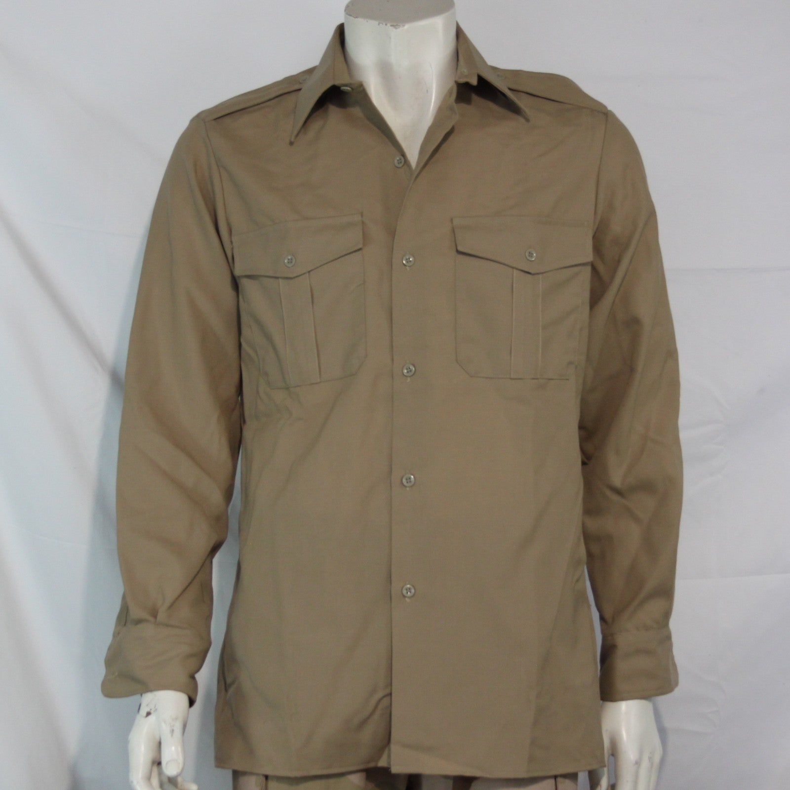 Genuine Surplus Belgian Army Sand Beige Shirts (3431)