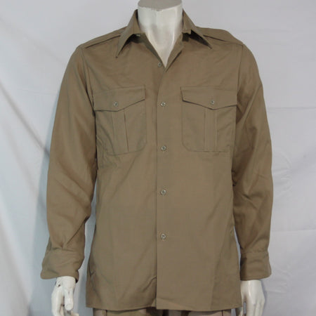 Genuine Surplus Belgian Army Sand Beige Shirts (3431)