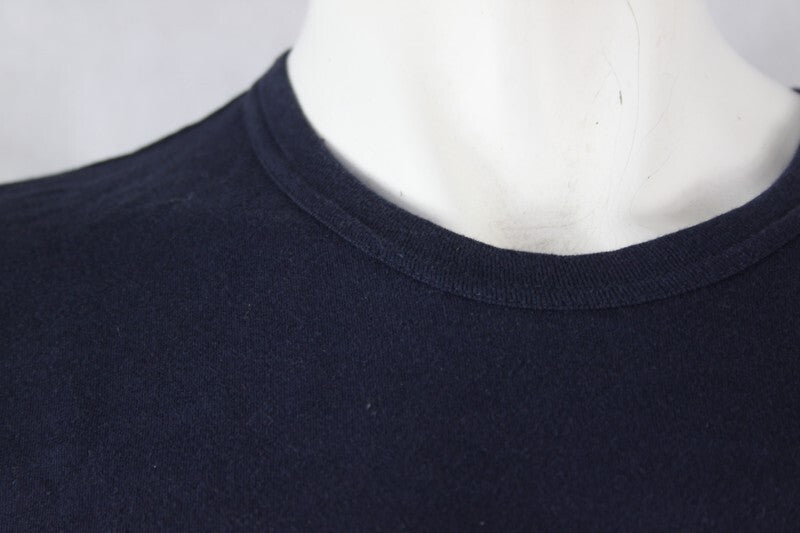 Genuine Surplus British Army PT Top 100% Cotton Heavyweight Navy Blue T-Shirt