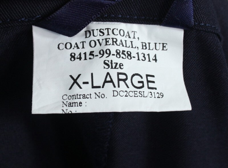 Genuine Surplus British Military Navy Blue Warehouse Coat Army RAF