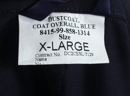 Genuine Surplus British Military Navy Blue Warehouse Coat Army RAF
