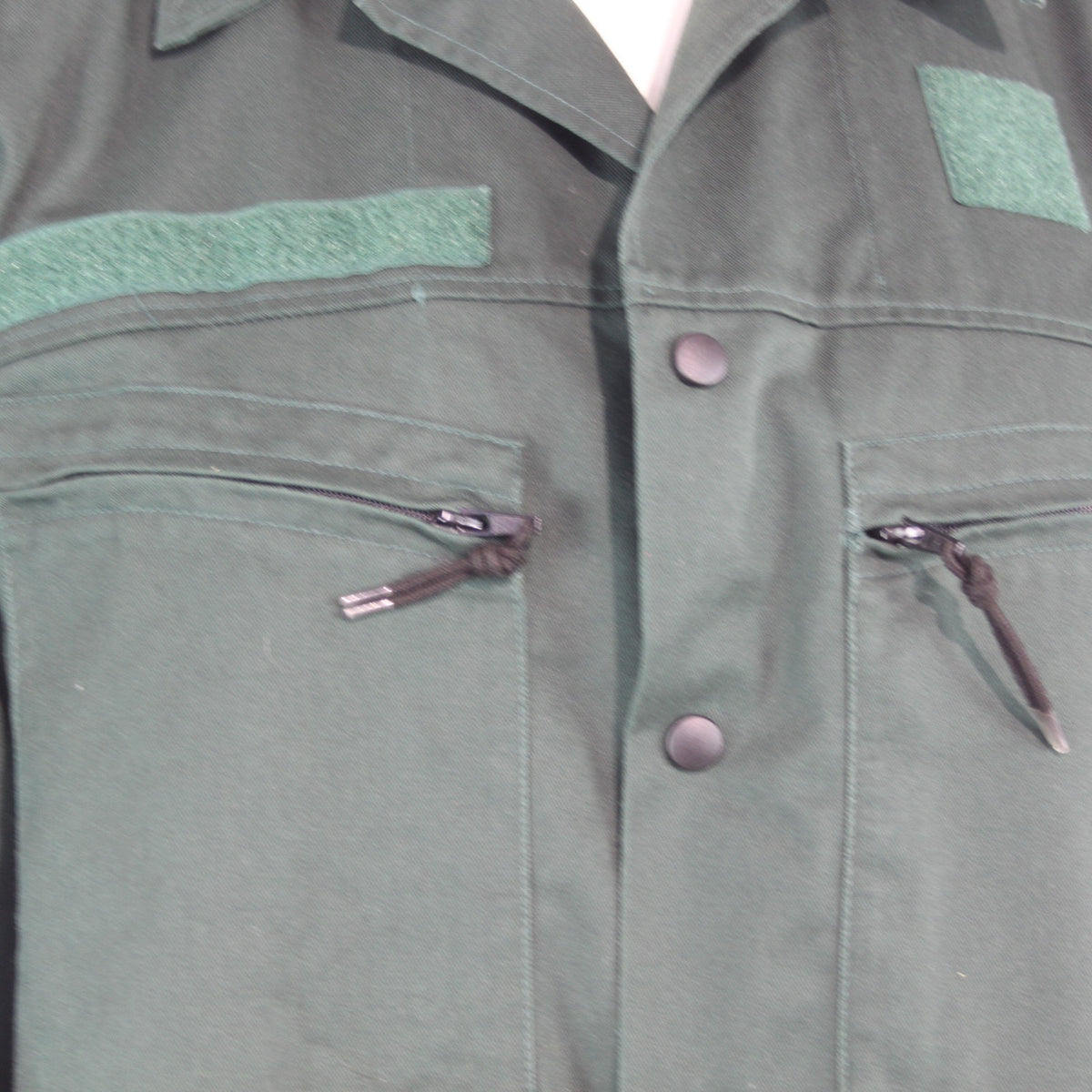Dutch Army Military Work Shirt Green Heavyweight Genuine Surplus 40" (4131
