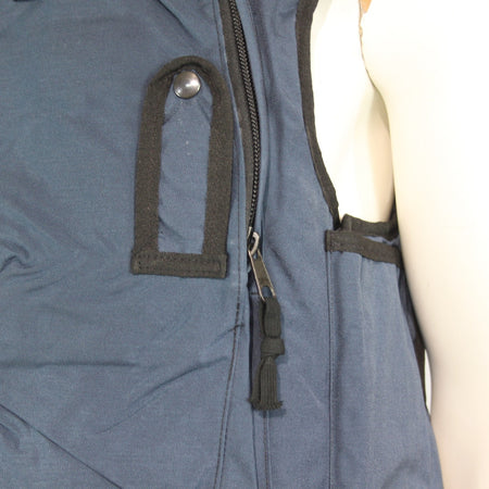 British Military Civilian Body Armour Cover Vest Blue Genuine Surplus 44" (3981)