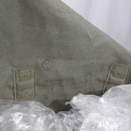 Genuine Surplus East European Vintage Army Side Bag Canvas Khaki Olive  (3412)