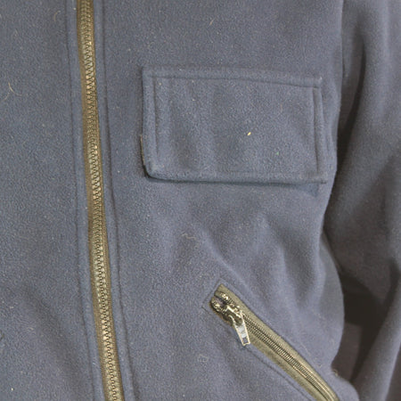 Genuine Surplus British Police Fleece Jacket Water Resistant navy  XS (4121)