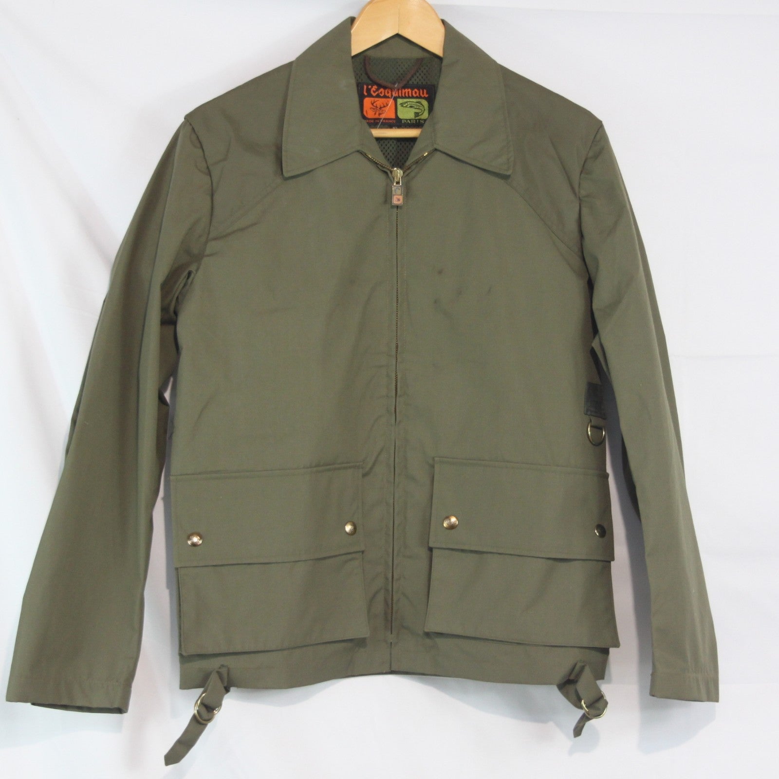 Vintage French Hunting Jacket 34-36" Chest lightweight L'Esquimau (4036)