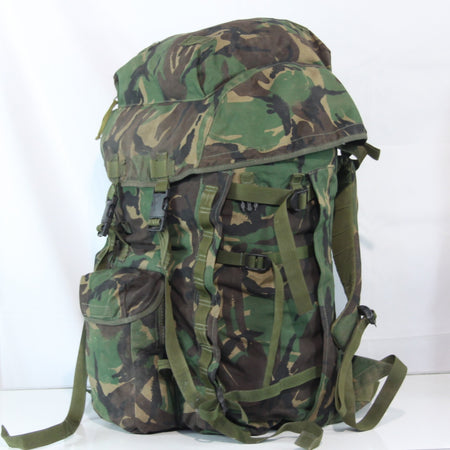 Genuine Surplus British Army Short Back Convoluted Bergen Rucksack DPM (3760)