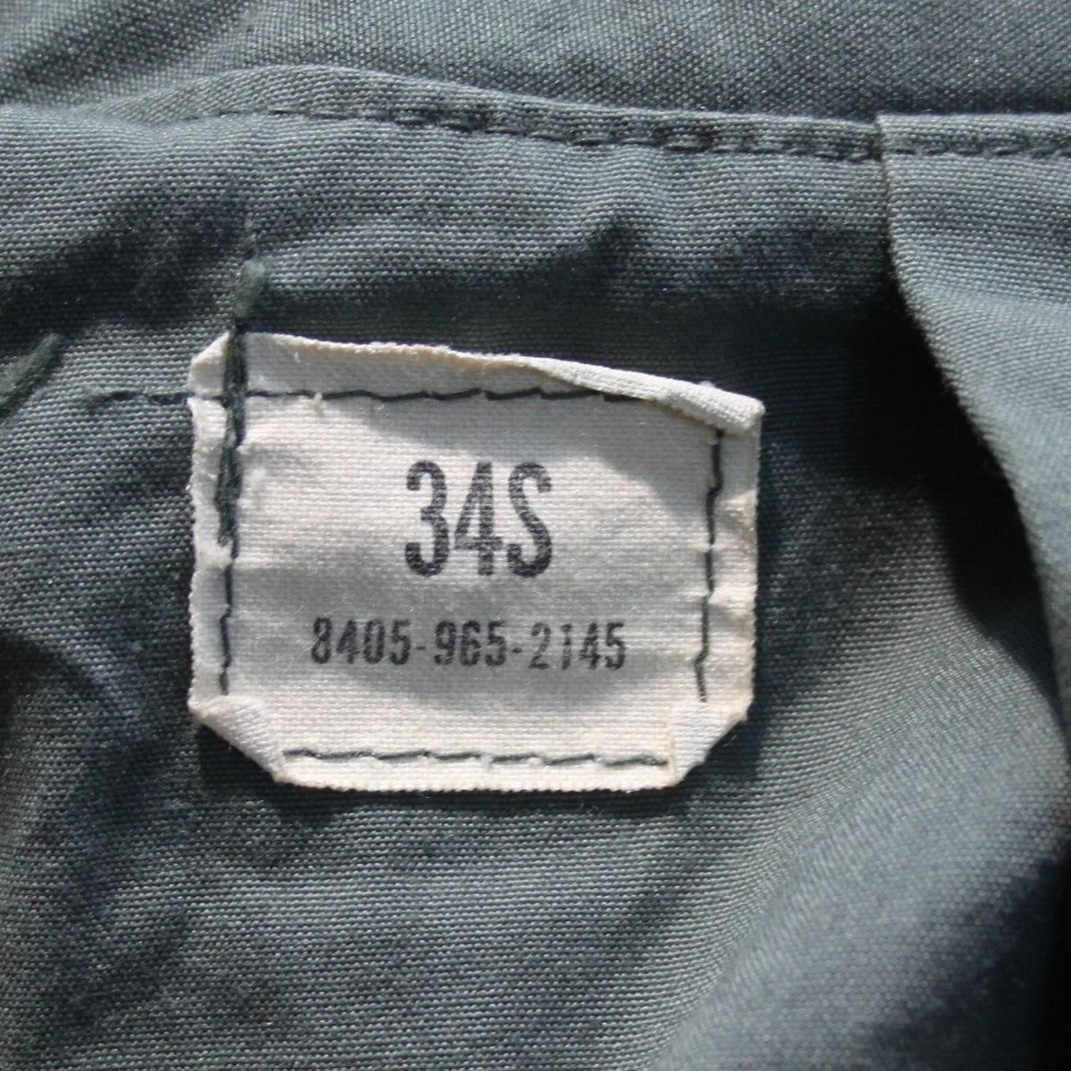 Genuine Surplus US Army Vintage Raincoat Trenchcoat Jacket Coat XS (3470)