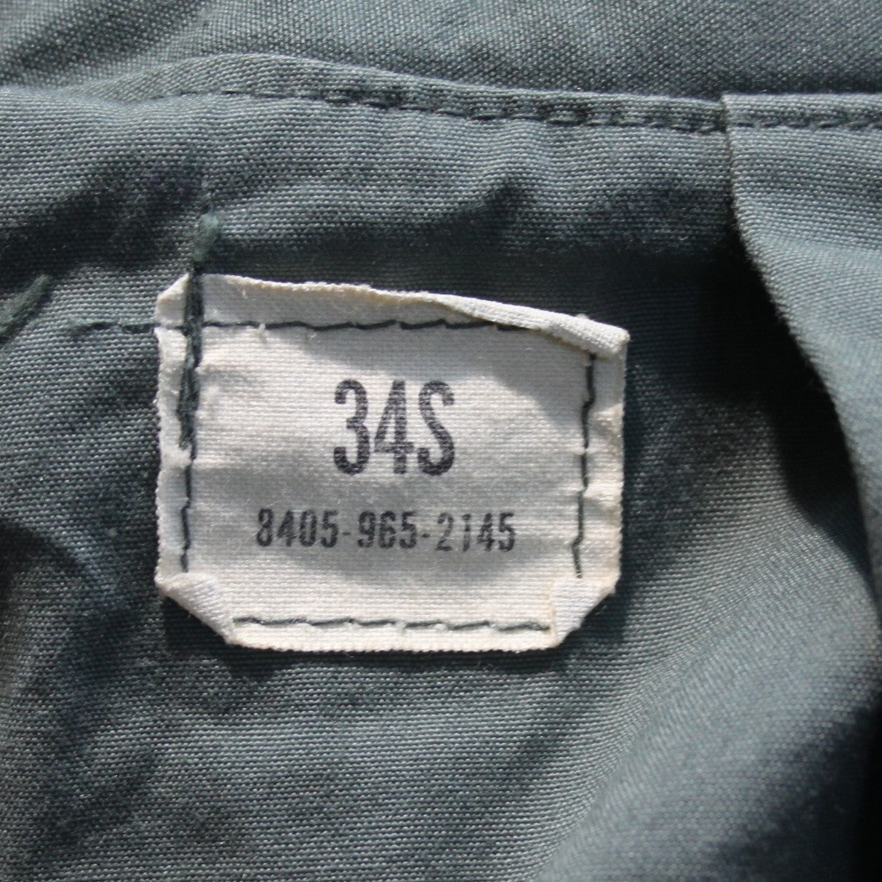 Genuine Surplus US Army Vintage Raincoat Trenchcoat Jacket Coat XS (3470)