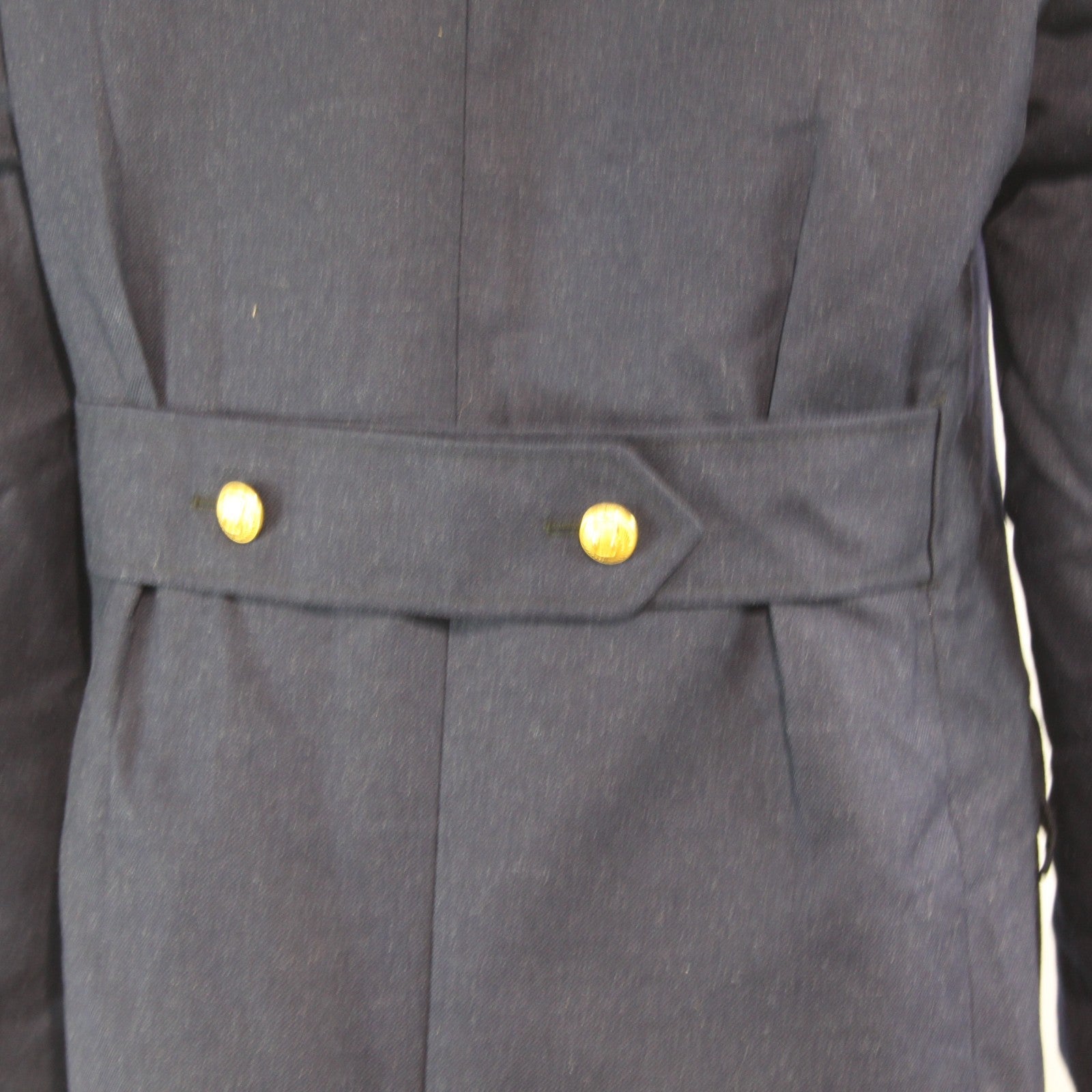 French Airforce Overcoat Navy Blue Genuine Surplus Coat 36-38" Chest (3804)