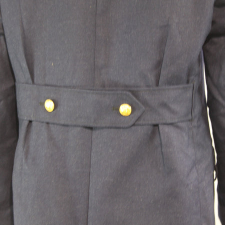 French Airforce Overcoat Navy Blue Genuine Surplus Coat 36-38" Chest (3804)