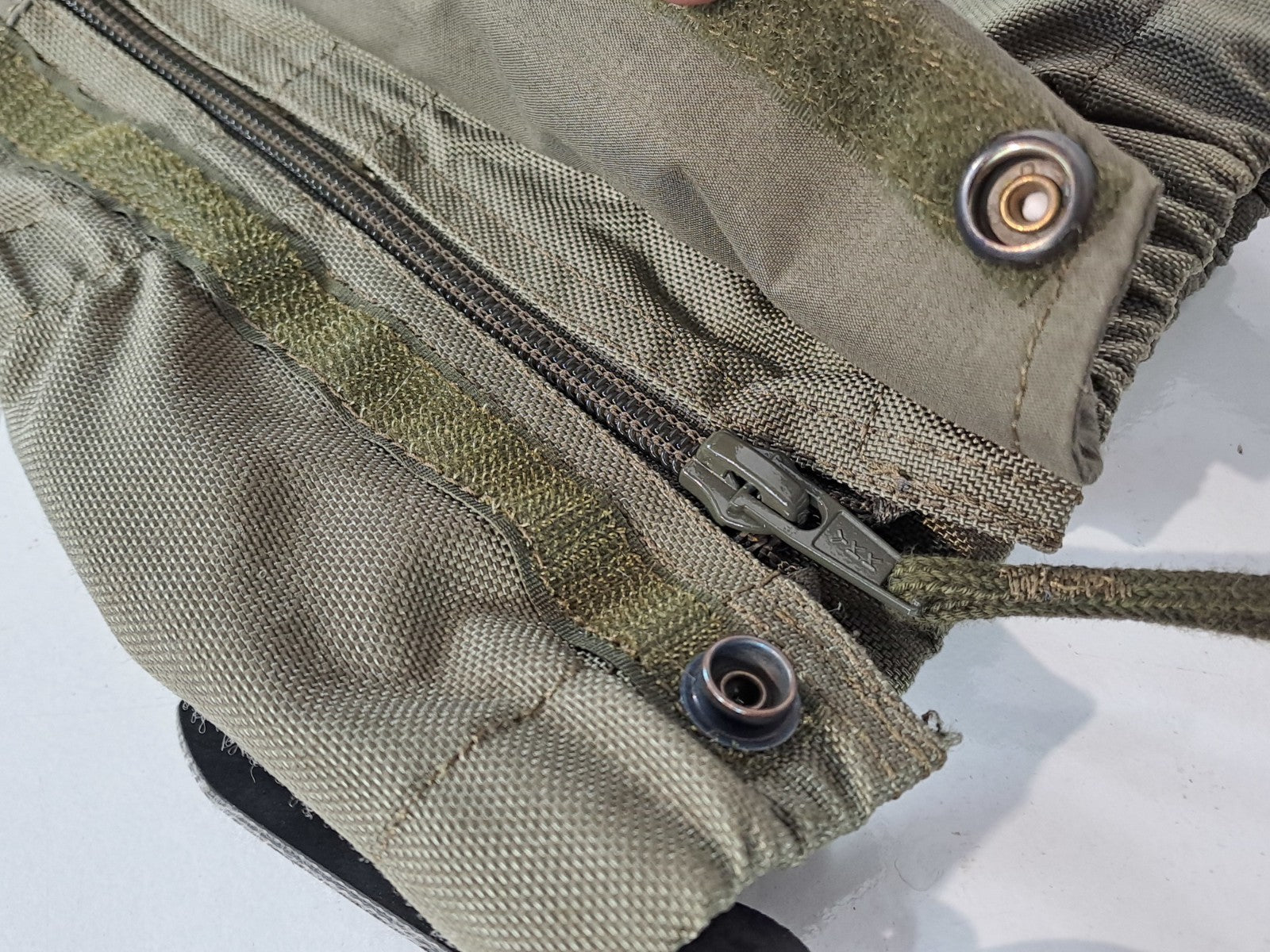 Genuine Surplus Austrian Army Military Waterproof Gaiters Olive Green (1576)
