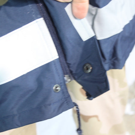 NEW Waterproof Padded Winter Jacket Spanish Water Board Rain Navy Blue (3878)
