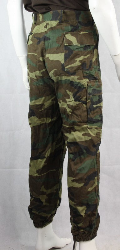 Genuine Surplus Italian Army Woodland Camo Combat Trousers 38" Waist