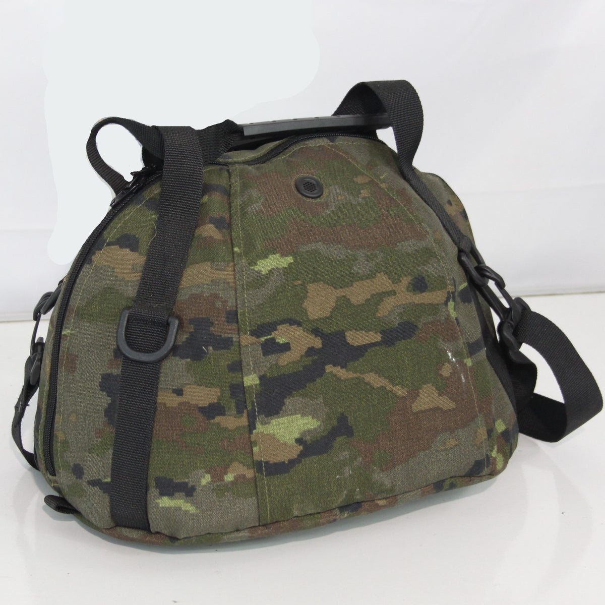 Genuine Surplus Spanish Army Helmet Carrier Empty Digital camo (3441)