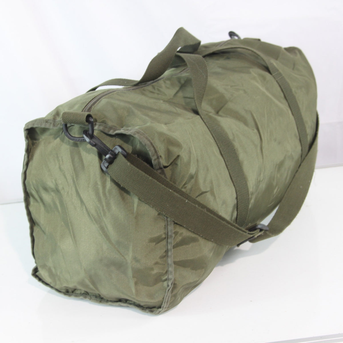 French Army Small Medium Holdall Olive Genuine Surplus Duffle Bag  (4336)