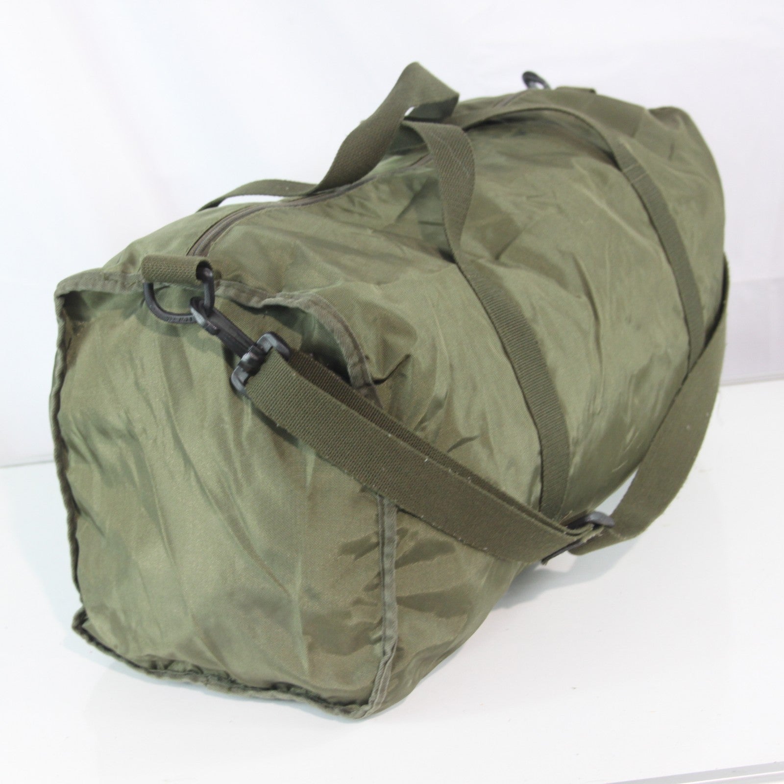 French Army Small Medium Holdall Olive Genuine Surplus Duffle Bag  (4336)
